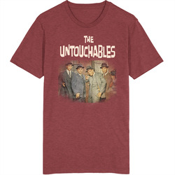 The Untouchables Retro 50s Tv Show Poster Vintage Unisex Retro T Shirt