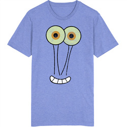 Gary The Snail Spongebob Squarepants Big Face Halloween Costume Worn Look Vintage Unisex Retro T Shirt