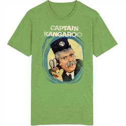 Captain Kangaroo Retro 50s Tv Show Poster Vintage Unisex Retro T Shirt