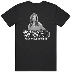 Bonnie Plunkett Wwbd What Would Bonnie Do Mom Favorite Character Tv Show Fan Retro T Shirt