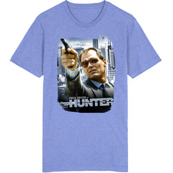 Hunter 80s Tv Series Show Worn Look Vintage Unisex Retro T Shirt