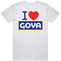 I Heart Love Goya Beans Logo Retro T Shirt