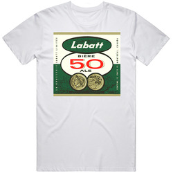 Labatt 50 Ale Vintage Retro Label Beer Lovers Retro T Shirt