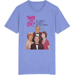 What's My Line Retro 50s Tv Show Poster Vintage Unisex Retro T Shirt