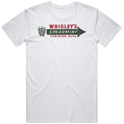 Wrigley's Spearmint Chewing Gum Retro Vintage Candy Retro T Shirt