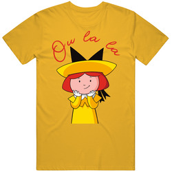 Madeline Ou La La Cartoon Retro T Shirt Madeline Ou La La Cartoon Retro T Shirt