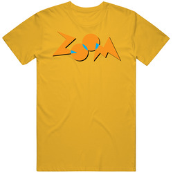 Zoom 90s Kids Tv Show Gold Retro T Shirt