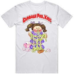 Garbage Pail Kids Leaky Lindsay Retro T Shirt