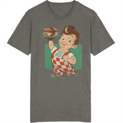 Big Boy Hamburger Vintage Retro T Shirt