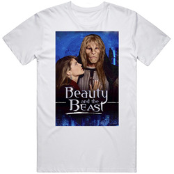 Beauty And The Beast 80s Fantasy Drama Tv Show Retro T Shirt