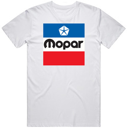 Mopar Motor Parts Logo Retro T Shirt