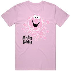 Mr Bubble Retro Brand Logo Vintage  Gift Retro T Shirt