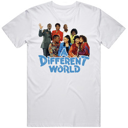 A Different World Cast Tv Show Sitcom Fan Retro T Shirt A Different World Cast Tv Show Sitcom Fan Retro T Shirt
