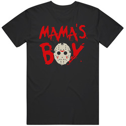 Mamas Boy Jason Halloween Movie Retro T Shirt