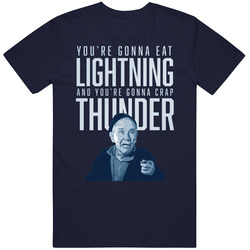 Eat Lightning Crap Thunder Rocky Retro T Shirt