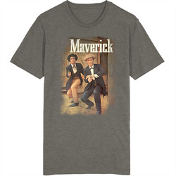 Maverick Retro 50s Tv Show Poster Vintage Unisex Retro T Shirt Maverick Retro 50s Tv Show Poster Vintage Unisex Retro T Shirt