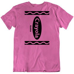 Crayola Azalea Color Crayon Funny Halloween Group Costume Retro T Shirt
