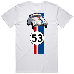 Herbie 53 Retro Movie Retro T Shirt