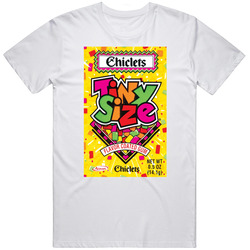 Chiclets Tiny Size Favorite Retro 90s Candy Chewing Gum Retro T Shirt
