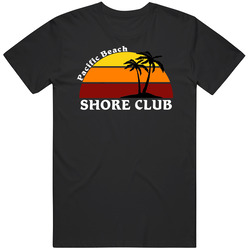 Pacific Beach Shore Club San Diego Retro T Shirt