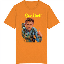 Sea Hunt Retro 50s Tv Show Poster Vintage Unisex Retro T Shirt Sea Hunt Retro 50s Tv Show Poster Vintage Unisex Retro T Shirt