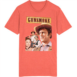 Gunsmoke Retro 50s Tv Show Poster Vintage Unisex Retro T Shirt Gunsmoke Retro 50s Tv Show Poster Vintage Unisex Retro T Shirt