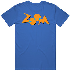 Zoom 90s Kids Tv Show Blue Retro T Shirt Zoom 90s Kids Tv Show Blue Retro T Shirt