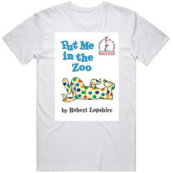 Put Me In The Zoo Classic Children's Storybook Cover Retro T Shirt