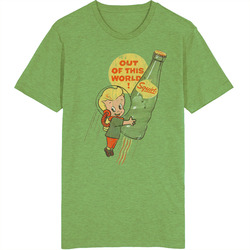 Squirt Soda Out Of This World 60s Retro Retro T Shirt