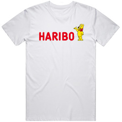 Haribo Gummy Bear Logo Retro T Shirt