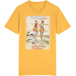 Gidget Goes Hawaiian 60s Teen Movie Worn Look Vintage Unisex Retro T Shirt