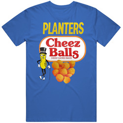 Planters Cheese Balls 90s Kids Food Retro T Shirt