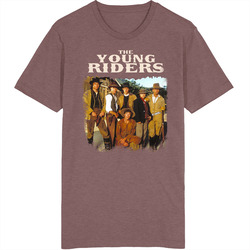 The Young Riders 80s Tv Series Show Worn Look Vintage Unisex Retro T Shirt The Young Riders 80s Tv Series Show Worn Look Vintage Unisex Retro T Shirt
