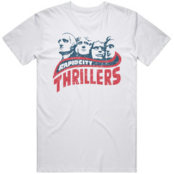 Rapid City Thrillers Retro American Basketball Retro T Shirt