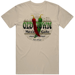 Old Town Mexican Cafe San Diego Restaurant Retro T Shirt