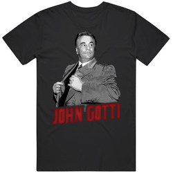 John Gotti New York Mobster Retro T Shirt