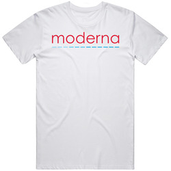 Moderna Bio Tech Vaccine Study Company Retro T Shirt
