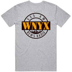 News Radio Wnyx Tv Retro T Shirt News Radio Wnyx Tv Retro T Shirt