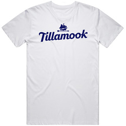 Tillamook County Creamery Best Ice Cream Brand Dessert Treat Logo Retro T Shirt