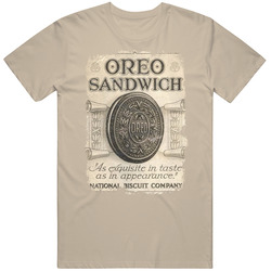 Vintage Oreo  Food Retro T Shirt