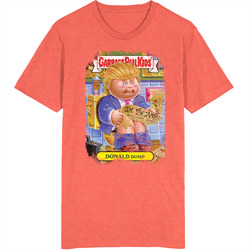 Donald Dump Funny Garbage Pail Kids Worn Look Vintage Unisex Retro T Shirt