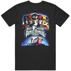 Mighty Morphin Power Rangers 90s Tv Show Retro T Shirt