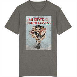 Murder On The Orient Express Vintage Movie retro T Shirt