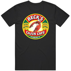 Becks Cajun Cafe Philadelphia Restaurant Cool retro T Shirt
