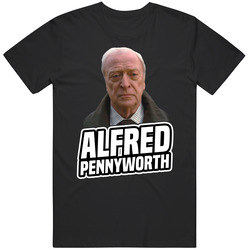 Alfred Pennyworth Dark Knight Best Movie Character retro T Shirt