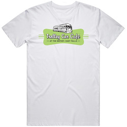 Trolley Car Cafe Philadelphia Restaurant retro T Shirt