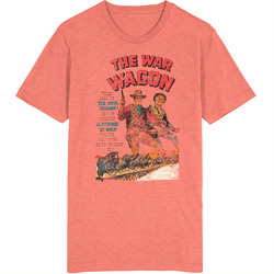 The War Wagon 60s Western Movie Worn Look Vintage Unisex retro T Shirt