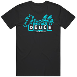 Double Deuce Live Music Bar Road House Movie retro T Shirt