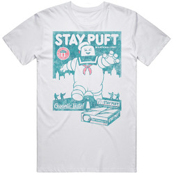 Stay Puft Marshmallows Ghostbusters Movie retro T Shirt