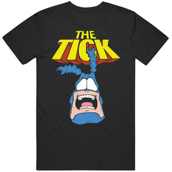 The Tick Big Head 90s Superhero Kids Tv Show Cartoon retro T Shirt The Tick Big Head 90s Superhero Kids Tv Show Cartoon retro T Shirt